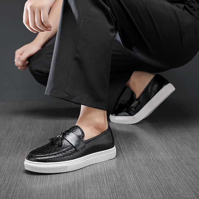 Vandro Leather Loafers — Allyours Closet (view 7)