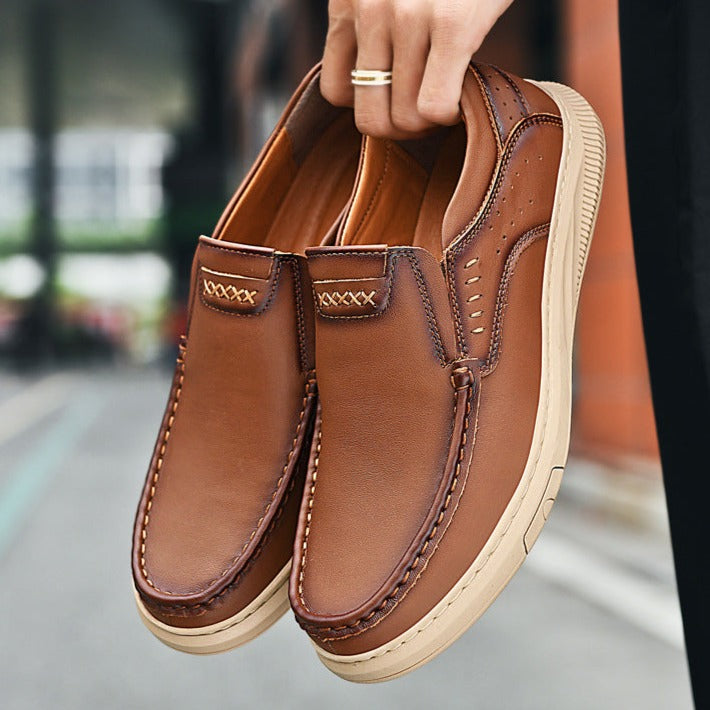 Prestige Leather Loafers — Allyours Closet (view 10)