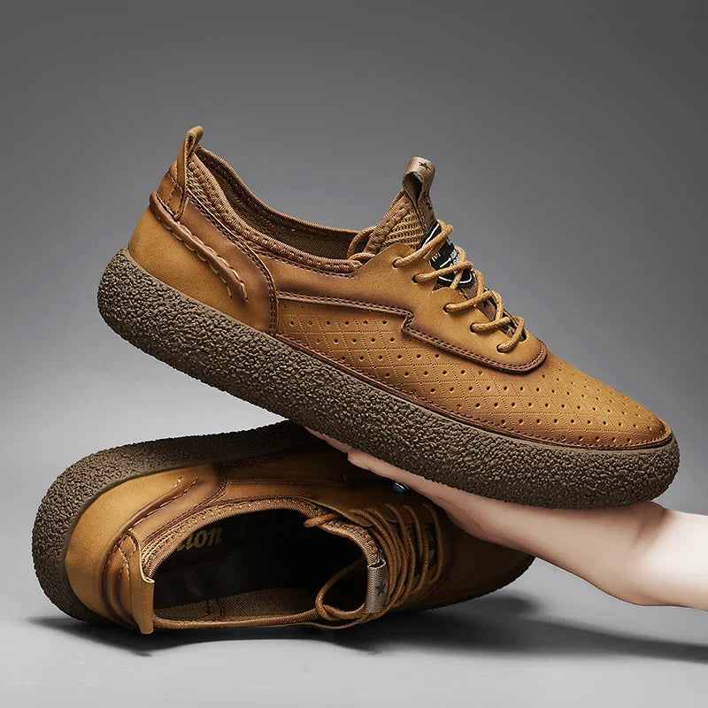 Coltwood Leather Sneakers — Allyours Closet