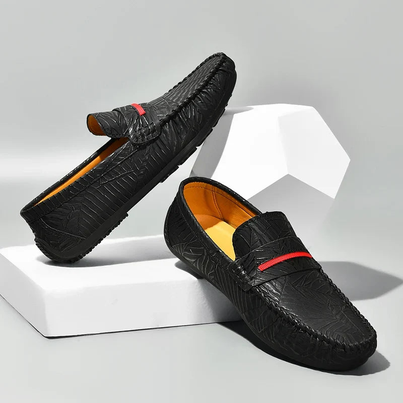 Ferrano Leather Loafers — Allyours Closet (view 9)
