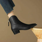Kensley Leather Boots — Allyours Closet (view 4)