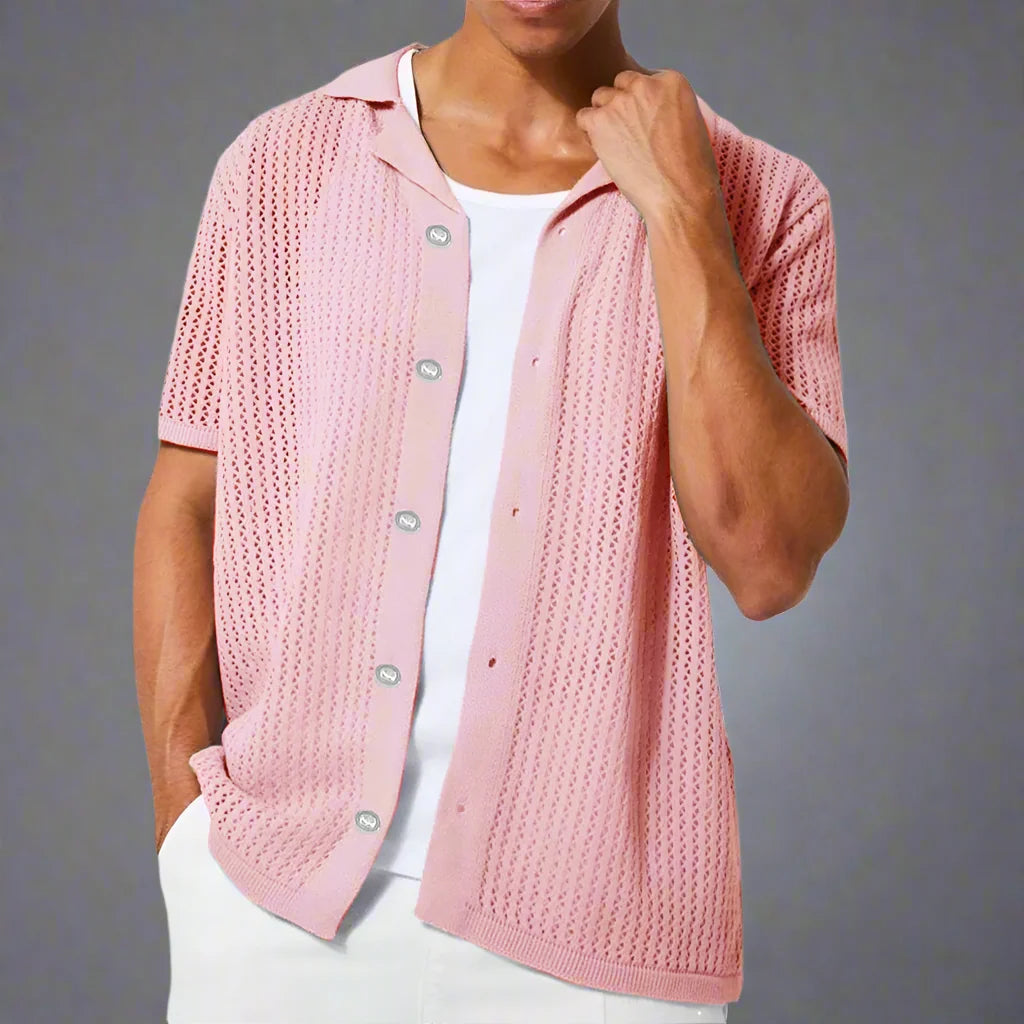 Offshore Club Knitted Shirt — Allyours Closet (view 8)
