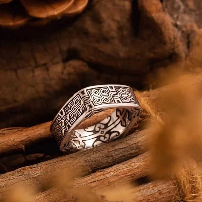 Aziel Steel Ring — Allyours Closet (view 5)