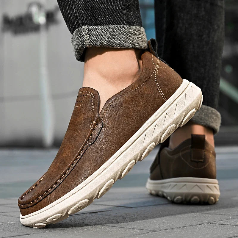 Cortell Leather Loafers — Allyours Closet (view 5)