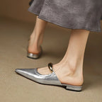 Vieste Genuine Leather Mules — Allyours Closet (view 7)