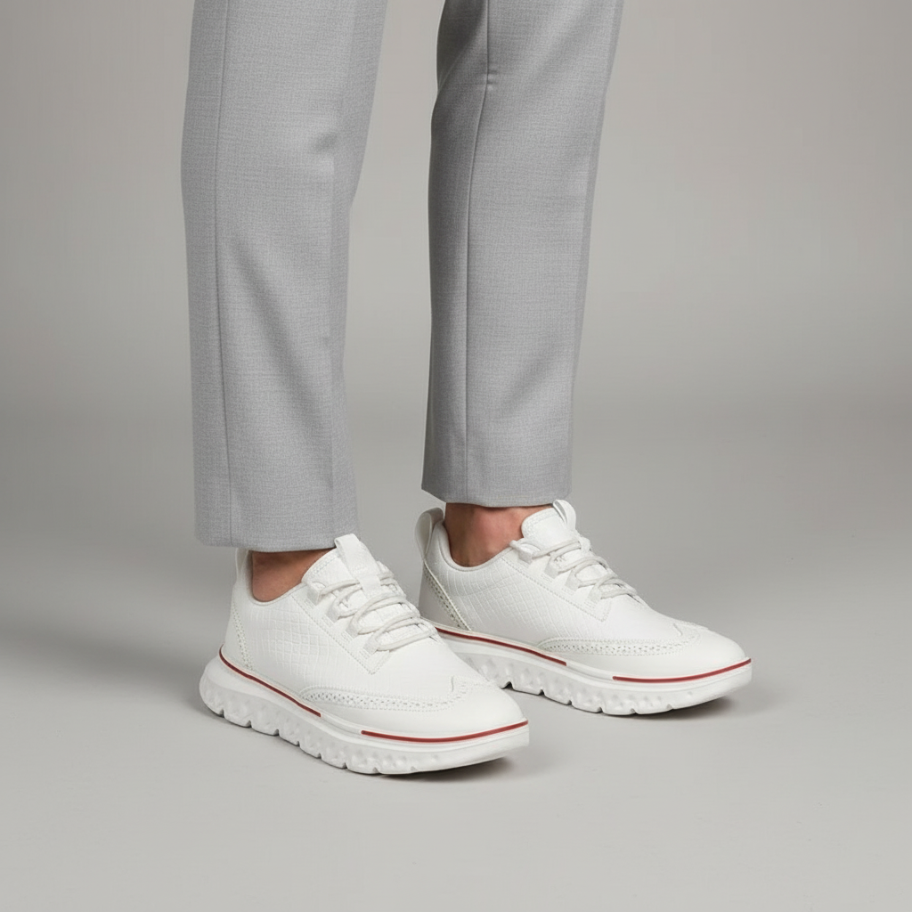 Forge Leather Sneakers — Allyours Closet (view 4)