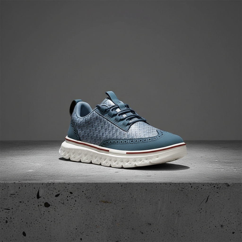 Forge Leather Sneakers — Allyours Closet (view 10)