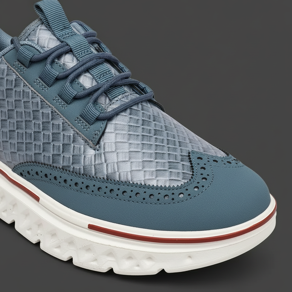 Forge Leather Sneakers — Allyours Closet (view 12)