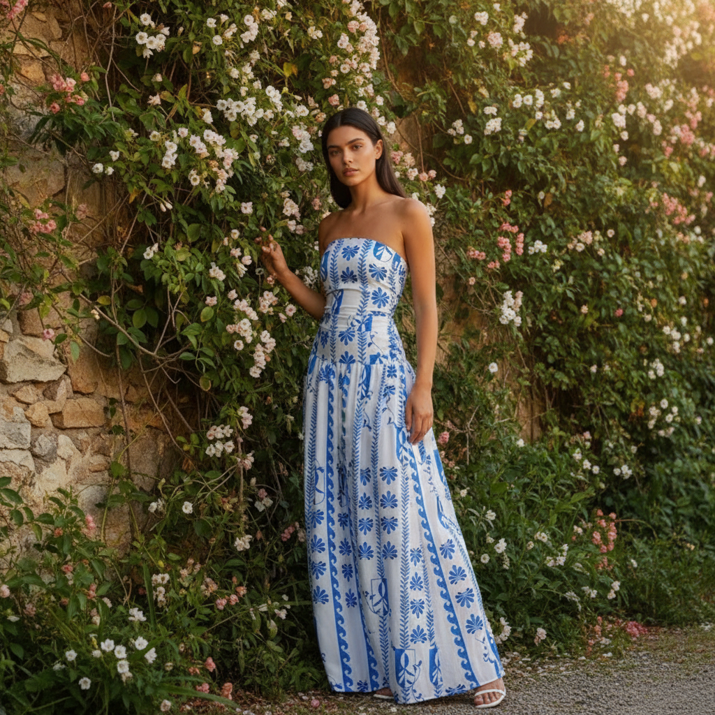 Aria Strapless Dress — Allyours Closet (view 2)