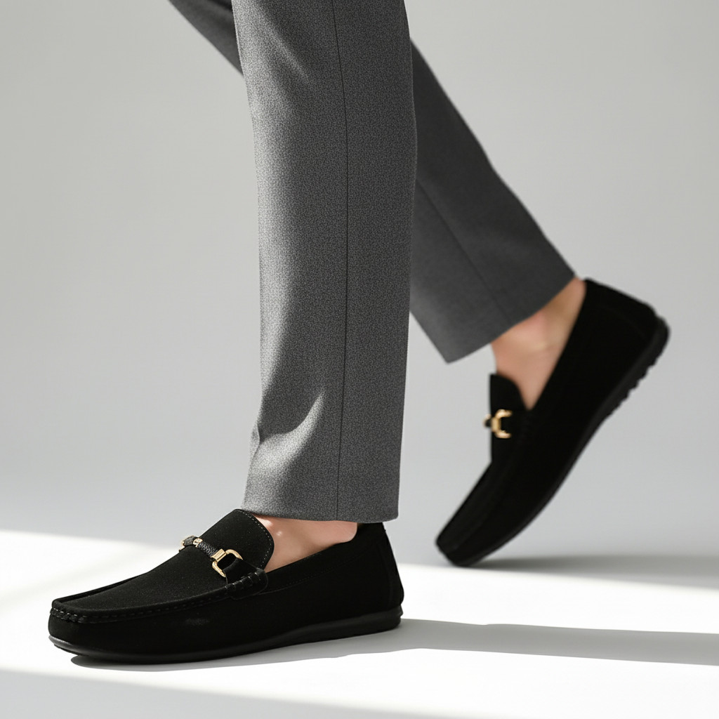 Bellano Suede Loafers — Allyours Closet (view 8)