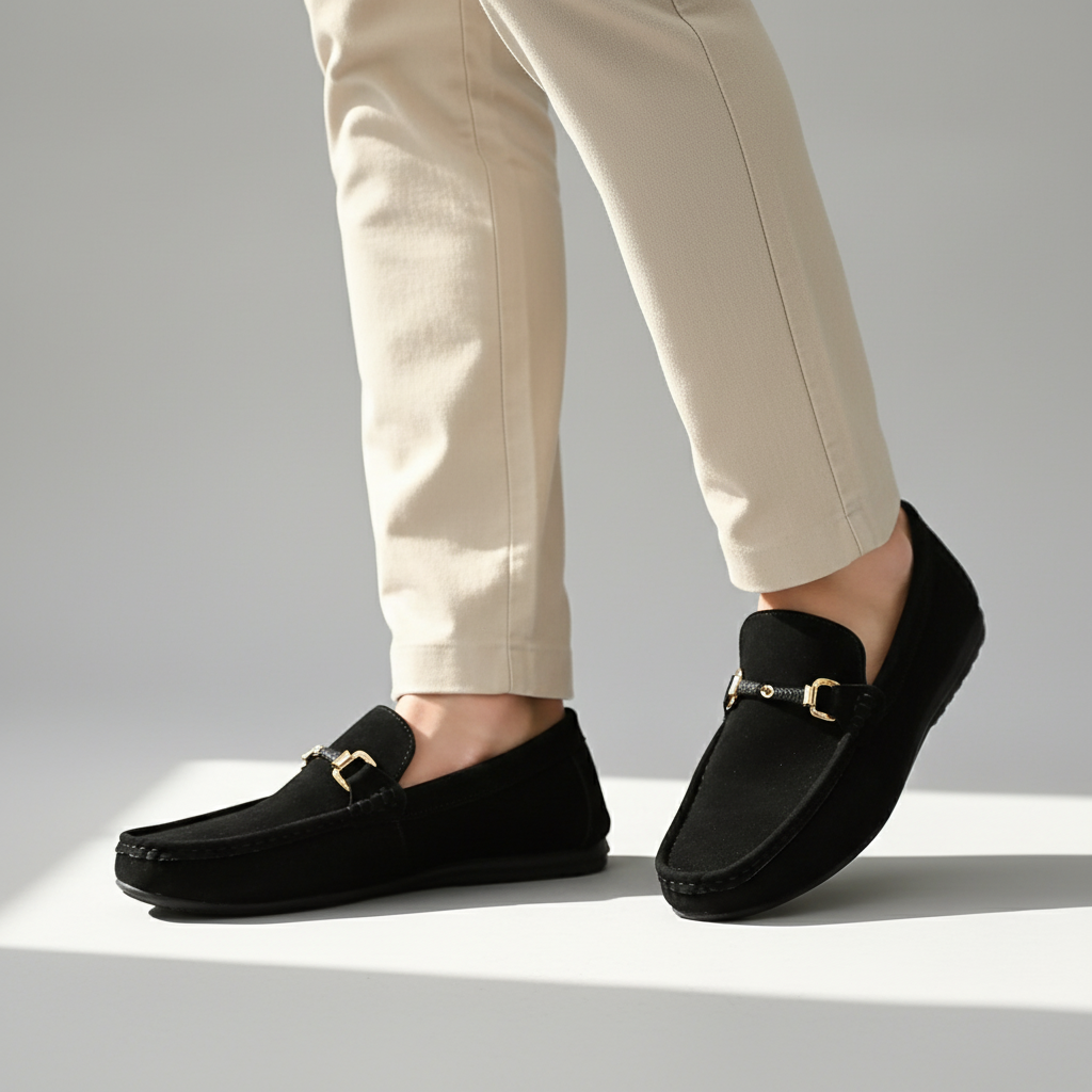 Bellano Suede Loafers — Allyours Closet (view 9)