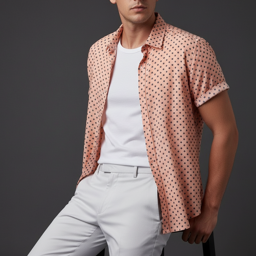 Cabana Short-Sleeve Shirt — Allyours Closet (view 6)