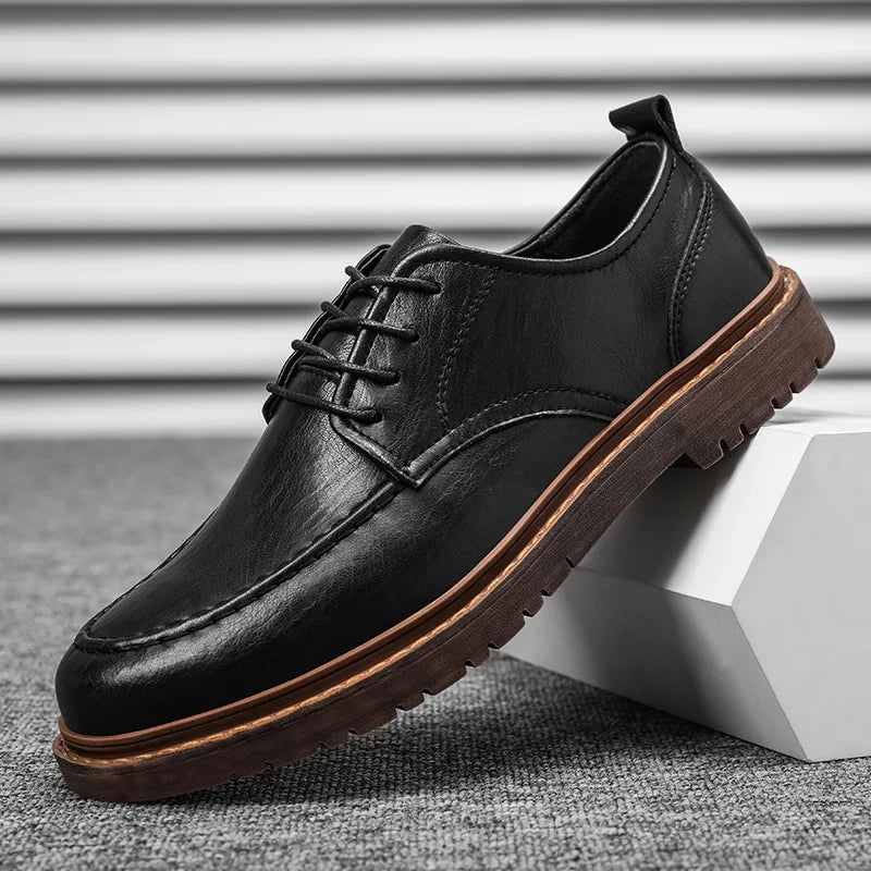 Trenton Leather Shoes — Allyours Closet (view 7)