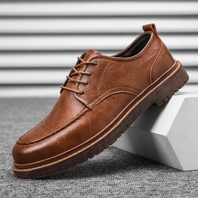 Trenton Leather Shoes — Allyours Closet (view 4)