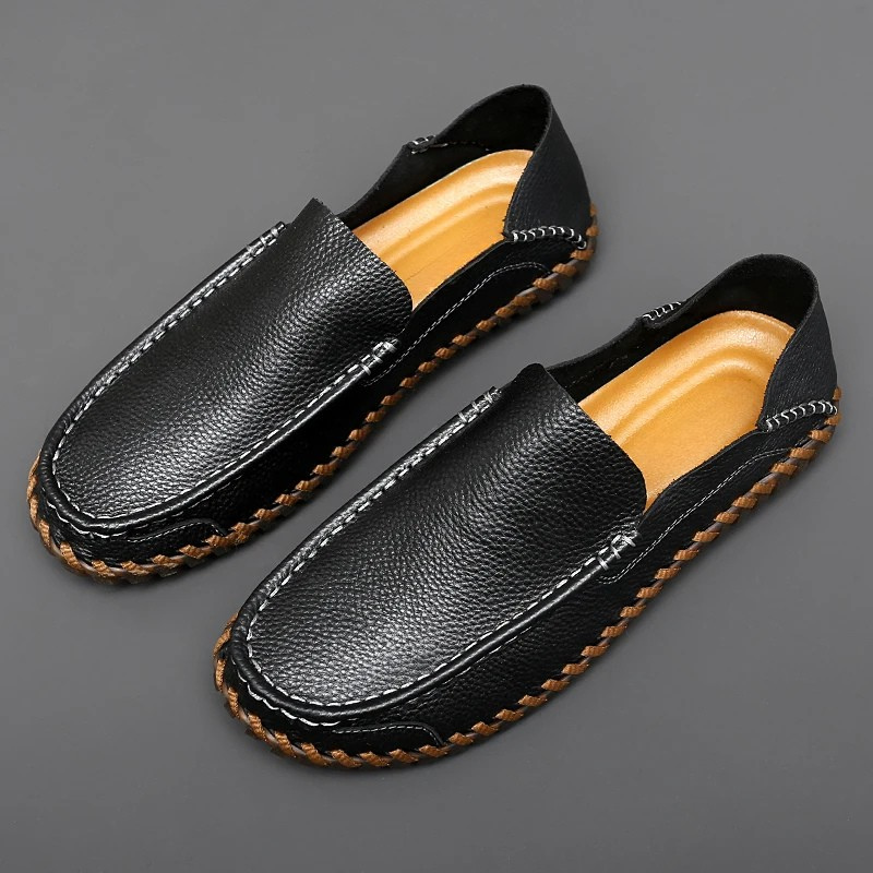 Bennett Leather Loafers — Allyours Closet (view 10)