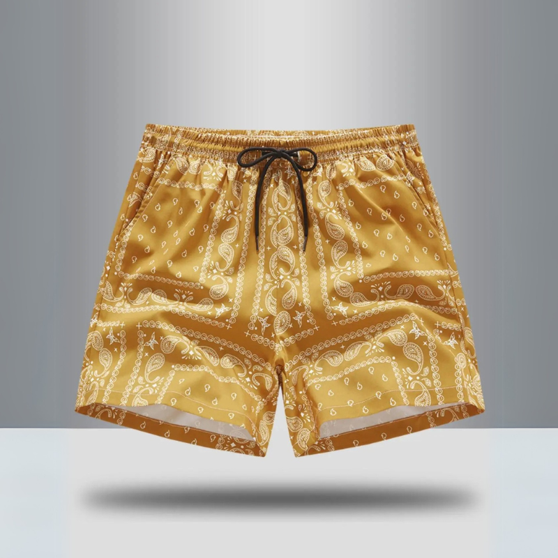 Legends Paisley Athletic Shorts — Allyours Closet (view 9)