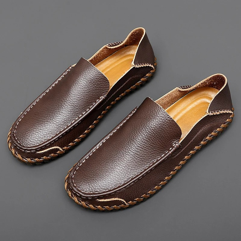 Bennett Leather Loafers — Allyours Closet (view 8)
