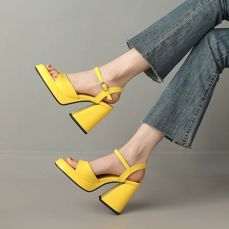 Valetta Gloss Heels — Allyours Closet