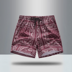 Legends Paisley Athletic Shorts — Allyours Closet (view 2)