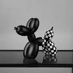 Checkerboard Balloon Dogs — Allyours Closet (view 3)