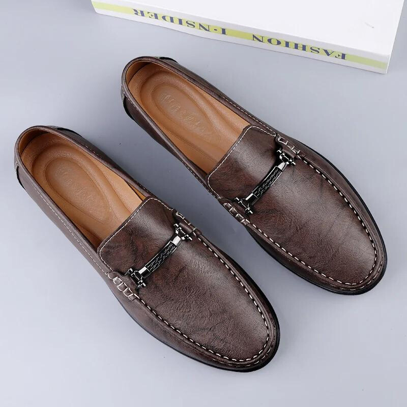 Valente Genuine Leather Loafers — Allyours Closet (view 6)