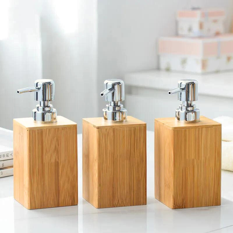 Bamboo Soap Dispenser — Allyours Closet