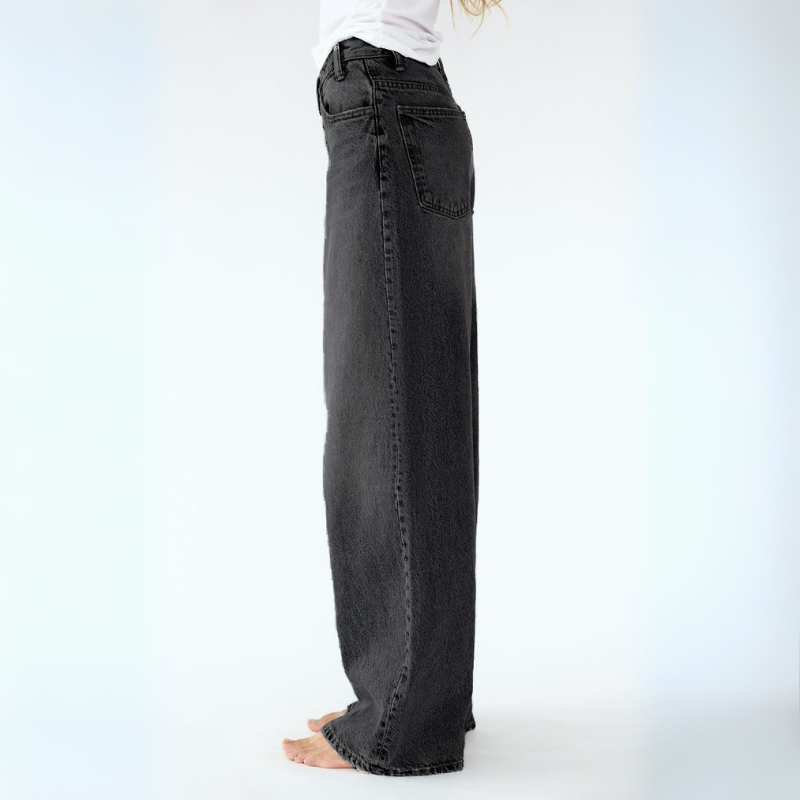 Savannah Wide-Leg Jeans — Allyours Closet (view 9)
