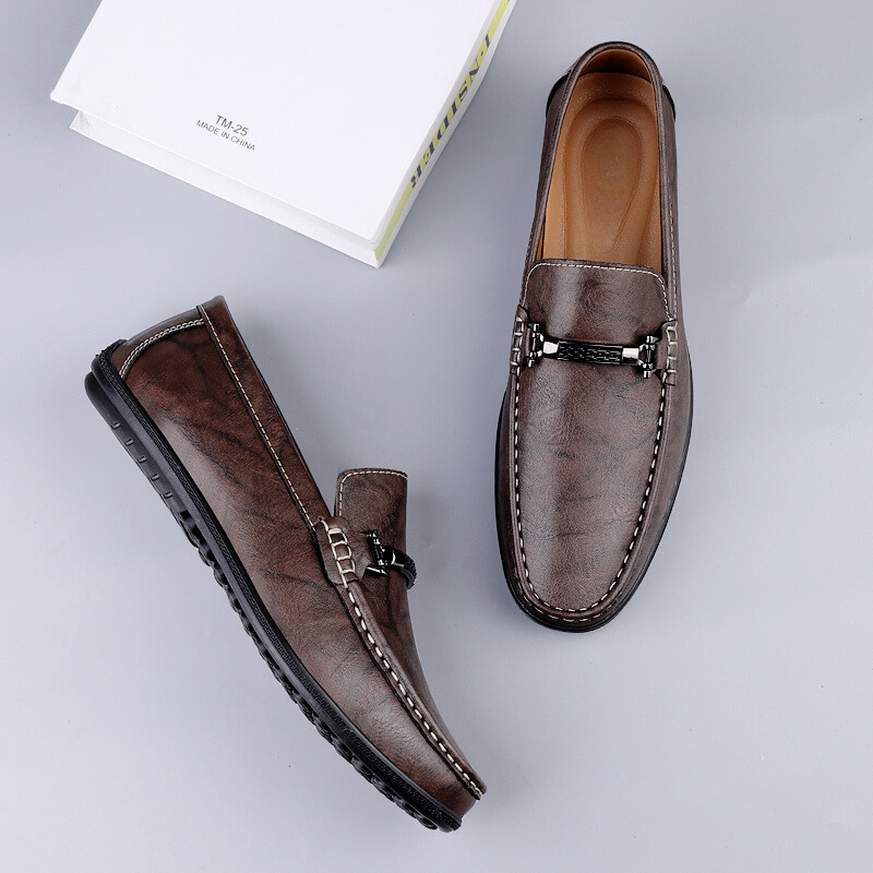 Valente Genuine Leather Loafers — Allyours Closet (view 7)