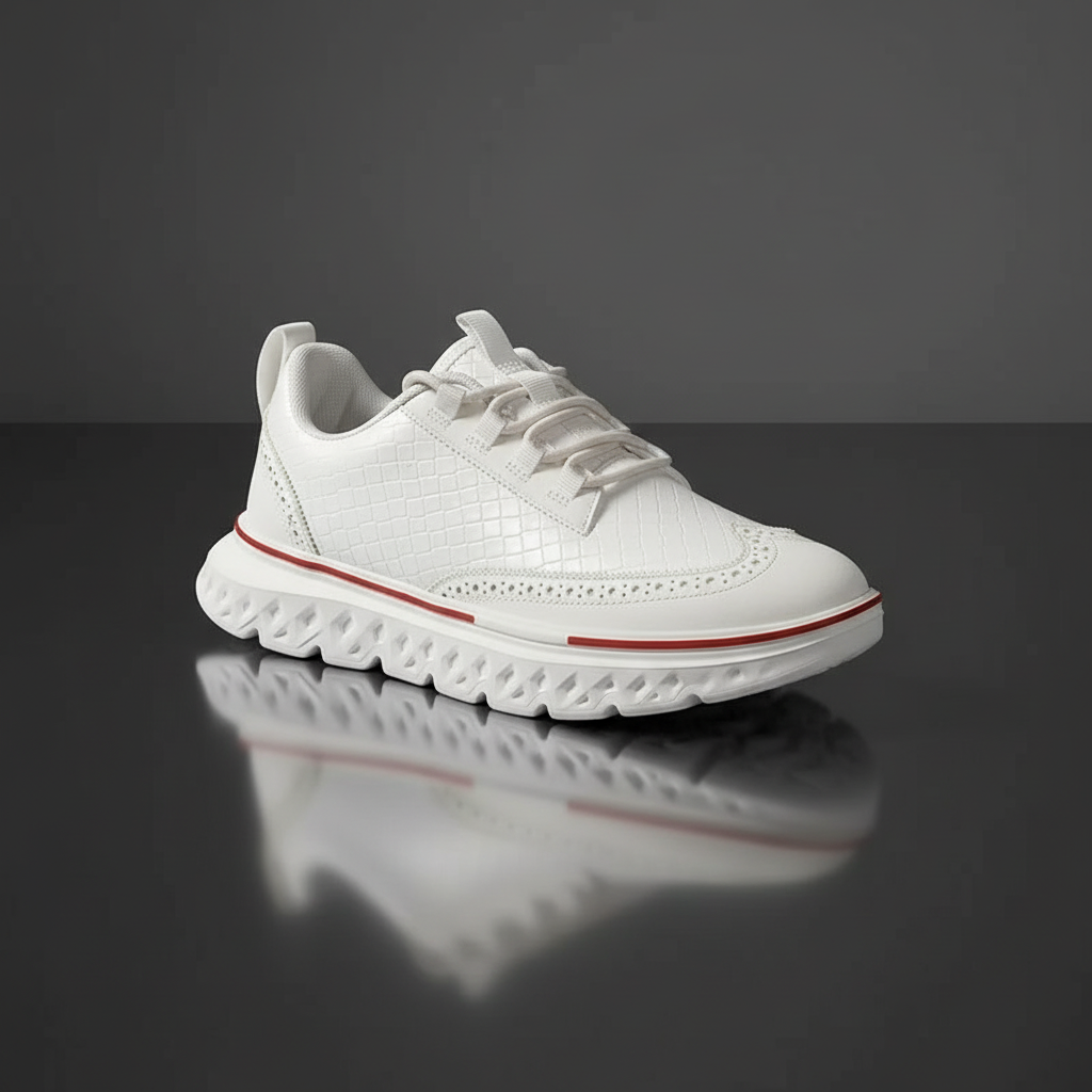 Forge Leather Sneakers — Allyours Closet