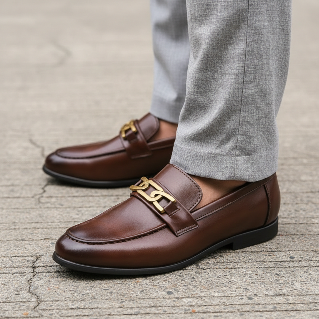 Windsor Leather Loafers — Allyours Closet (view 4)