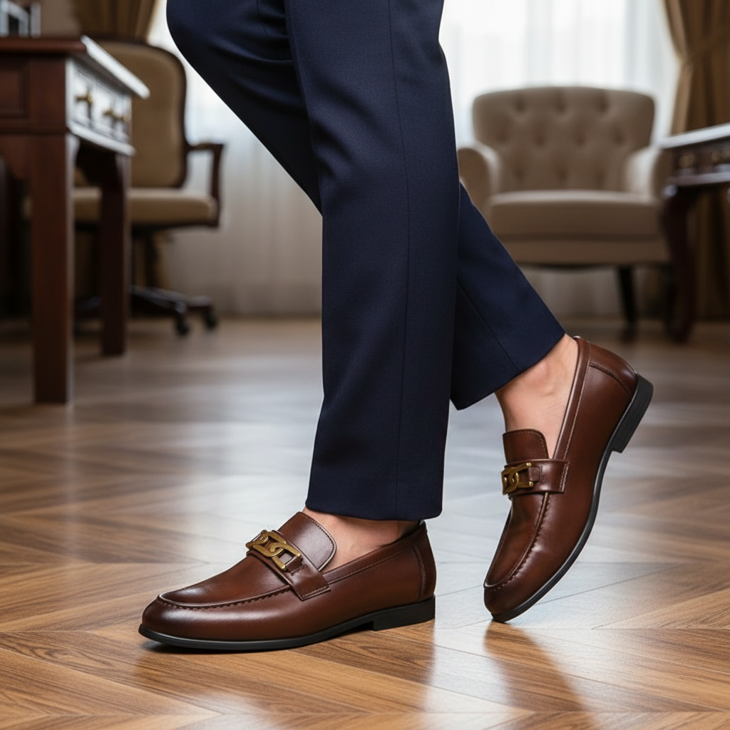 Windsor Leather Loafers — Allyours Closet (view 5)