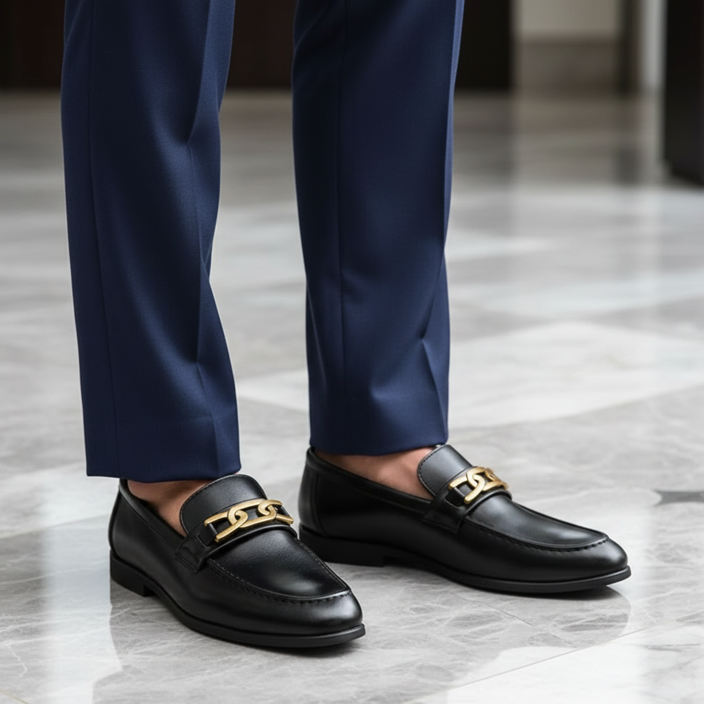 Windsor Leather Loafers — Allyours Closet (view 9)