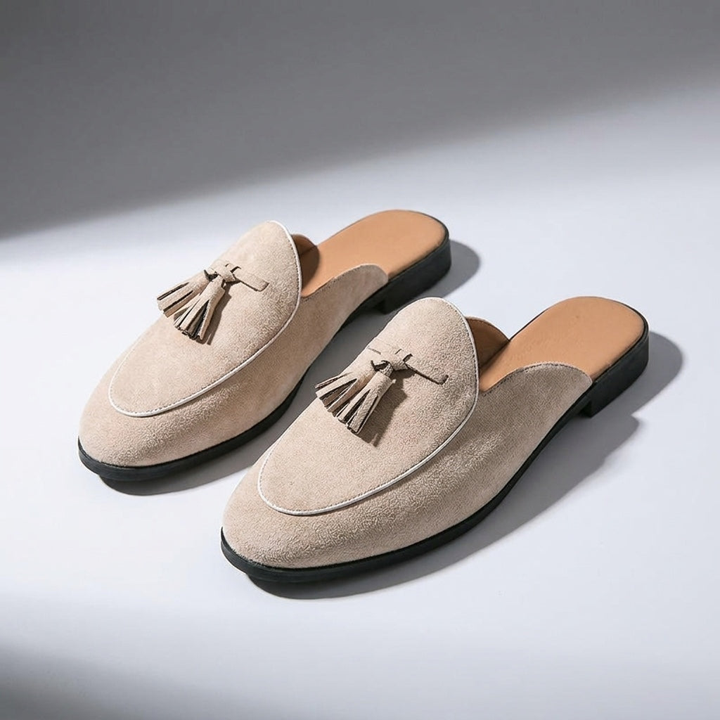 Fasano Suede Mules — Allyours Closet