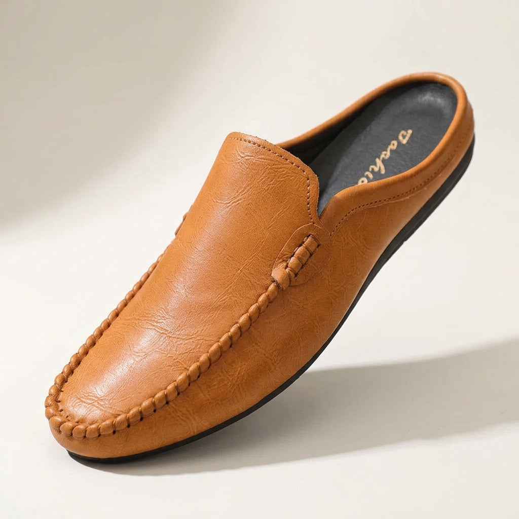 Cetara Leather Mules — Allyours Closet