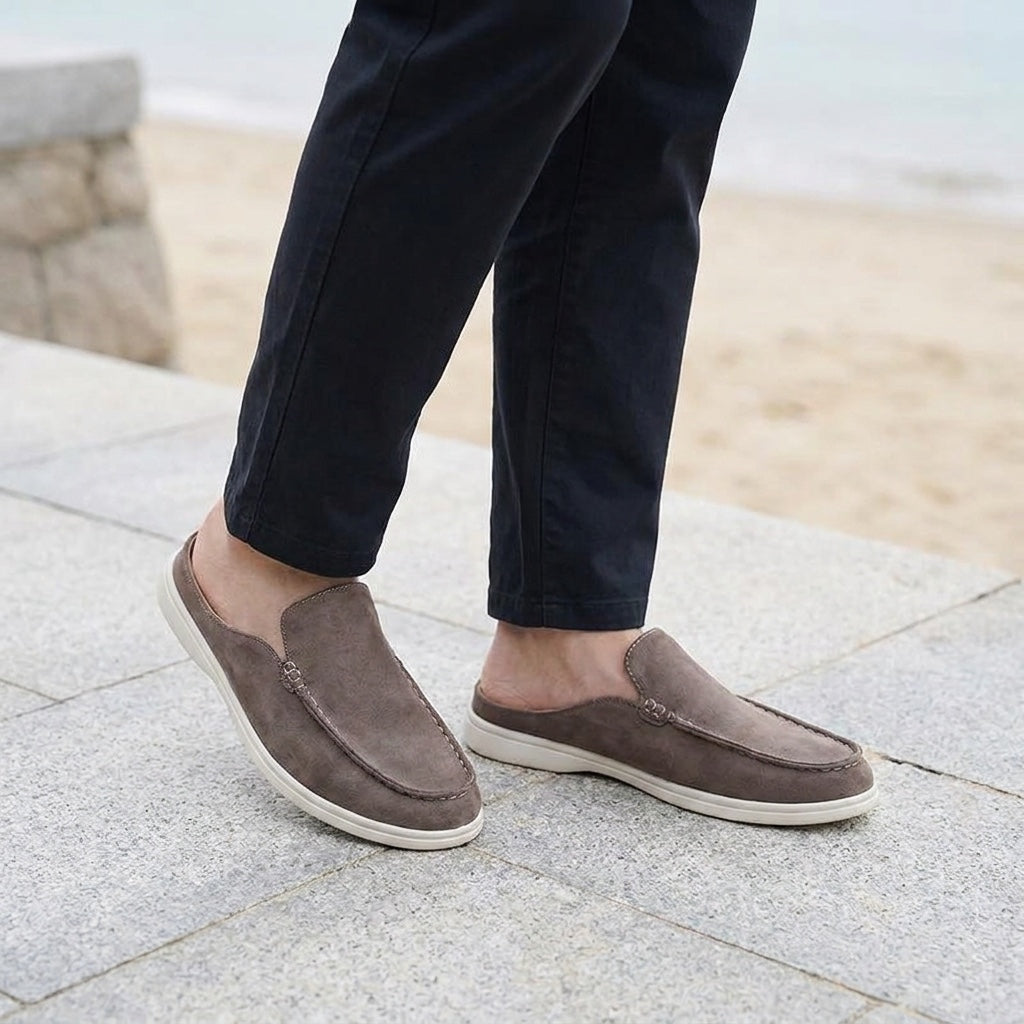 Salcombe Suede Loafers — Allyours Closet (view 10)