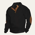 Ansovino | Cable-Knit Button-Front Signature Cardigan — Allyours Closet (view 9)