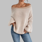 Aymeric | Oversized Longline Nonchalant Sweater — Allyours Closet (view 2)