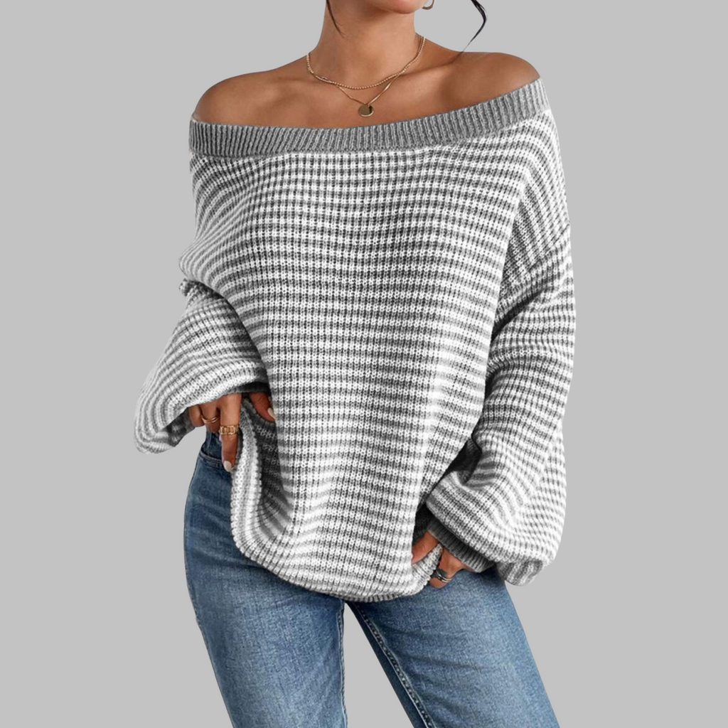 Aymeric | Oversized Longline Nonchalant Sweater — Allyours Closet (view 3)