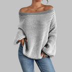Aymeric | Oversized Longline Nonchalant Sweater — Allyours Closet (view 3)