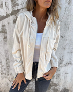 Bérengère | Hooded Oversized Understated Coat — Allyours Closet