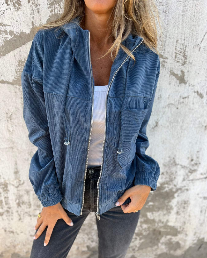 Bérengère | Hooded Oversized Understated Coat — Allyours Closet (view 2)