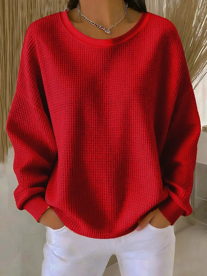 Blair | Crew-Neck Everyday Signature Sweater — Allyours Closet (view 2)