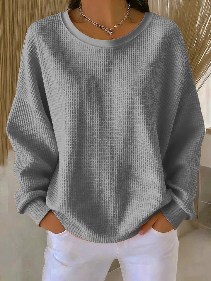 Blair | Crew-Neck Everyday Signature Sweater — Allyours Closet (view 3)