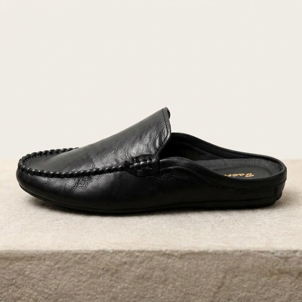 Cetara Leather Mules — Allyours Closet (view 6)