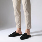 Fasano Suede Mules — Allyours Closet (view 9)