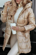Carla | Quilted Oversized Contemporary Puffer Jacket — Allyours Closet