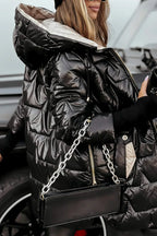 Carla | Quilted Oversized Contemporary Puffer Jacket — Allyours Closet (view 9)