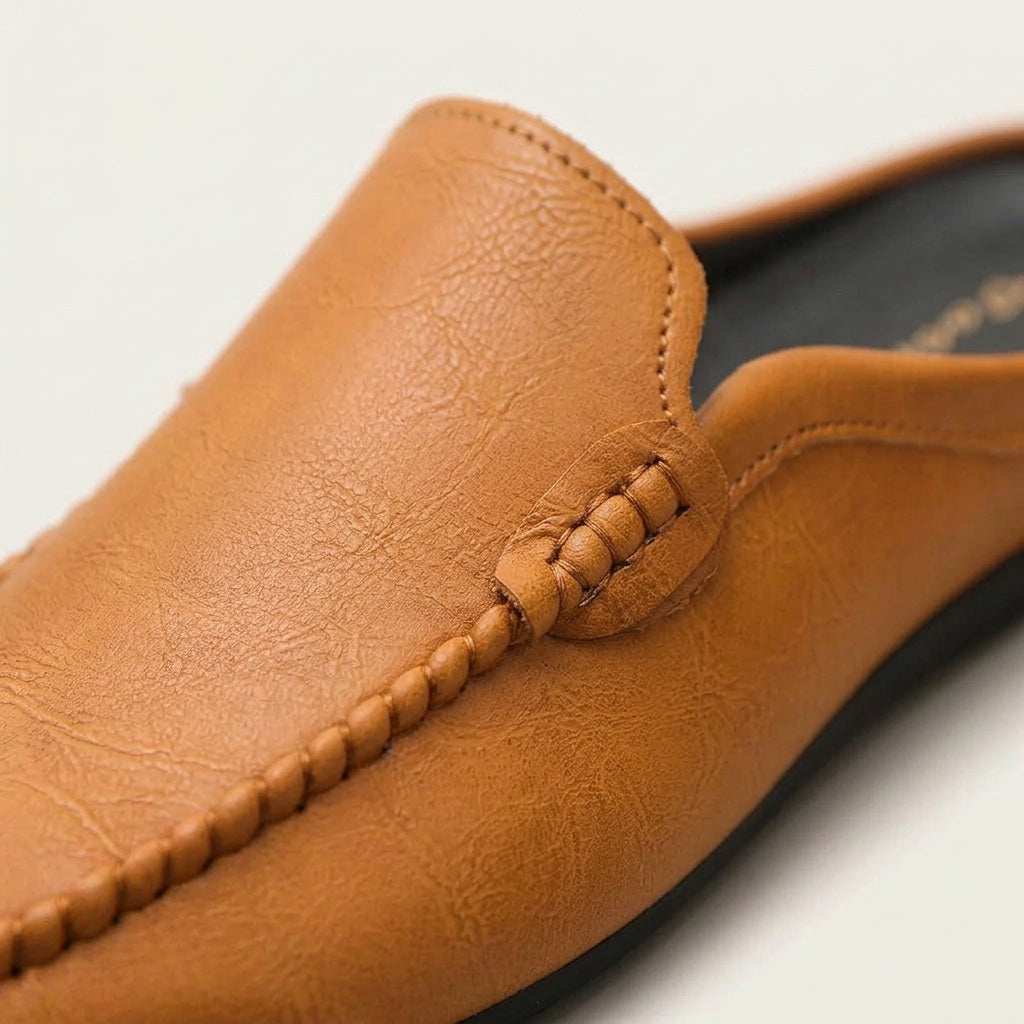 Cetara Leather Mules — Allyours Closet (view 3)