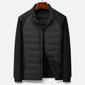 Csaba | High-Neck Quilted Sartorial Puffer Jacket — Allyours Closet