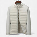 Csaba | High-Neck Quilted Sartorial Puffer Jacket — Allyours Closet (view 4)